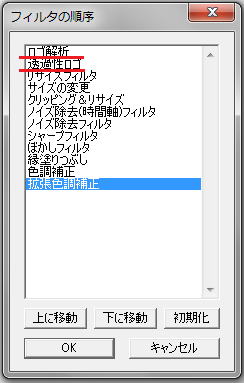 局ロゴの解析と除去